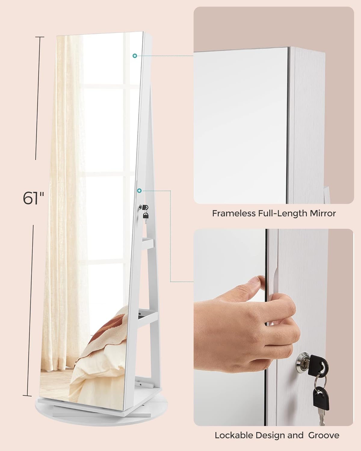 Mirror with Shelf and Jewelry Box – The Ever Botanic