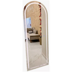 Oval LED Mirror Straight Base 180 × 90 Touch Screen – The Ever Botanic