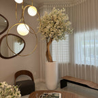Matte Beige St. Tropez Vase with White Cherry Blossom Tree – The Ever Botanic
