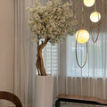 Matt Beige St. Tropez Vase with White Cherry Blossom Tree – The Ever Botanic