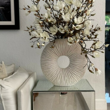 Large Eternity Vase with Magnolias and Driftwood – The Ever Botanic