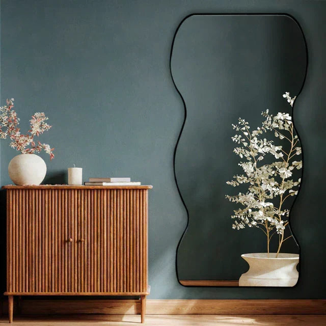 Full-Length Wave Mirror 170 × 80 cm – The Ever Botanic