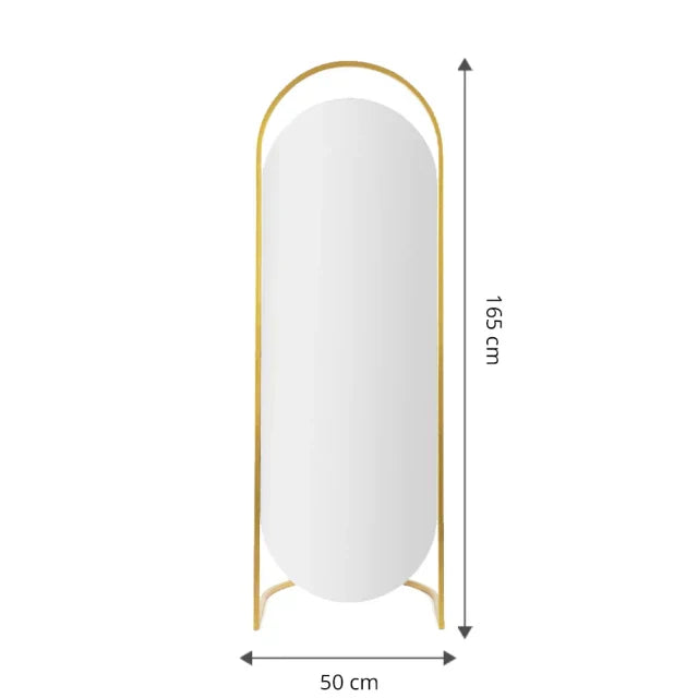 Glam Floor Mirror 50 × 165 cm – The Ever Botanic