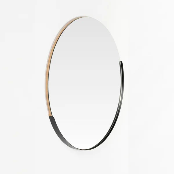 Round Mirror Giro 80 cm Black – The Ever Botanic