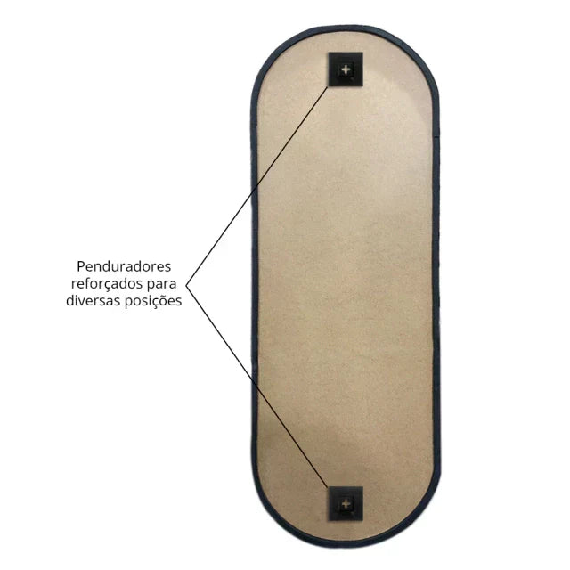 Pill Mirror III 150 × 50 cm – The Ever Botanic